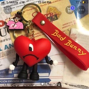 Bad bunny keychain